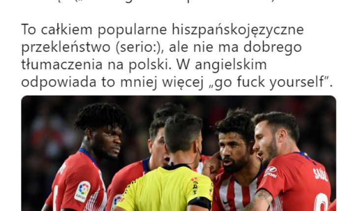 MOCNE SŁOWA Diego Costy do sędziego!